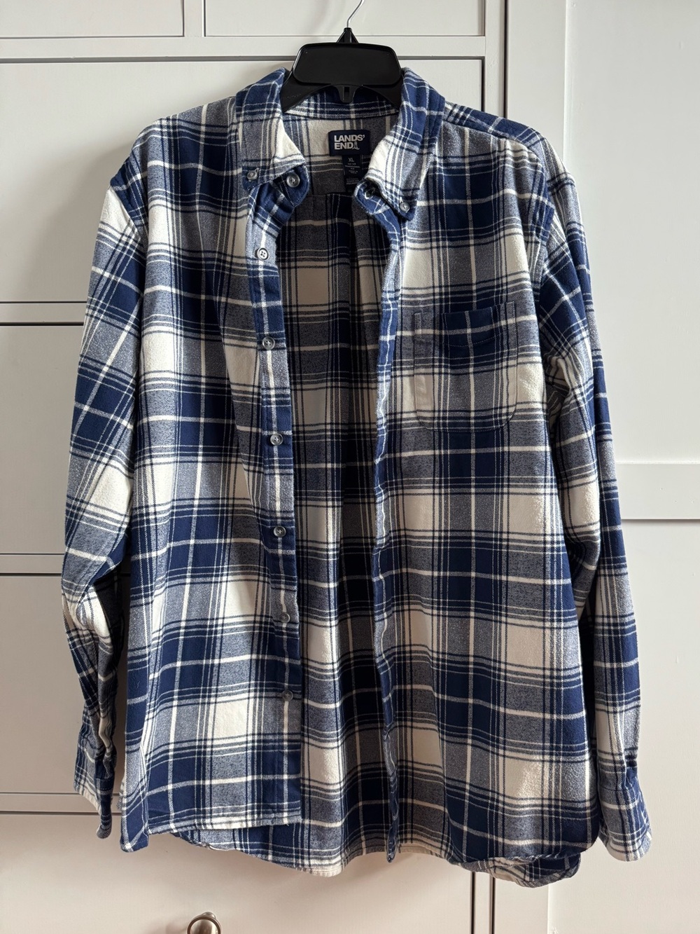 Land’s End Long Sleeve Flagship Flannel Shirt